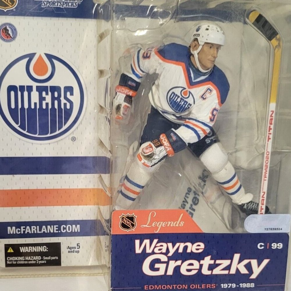 2004 McFarlane Legends Series 1 WAYNE GRETZKY Edmonton Oilers Chase Figure